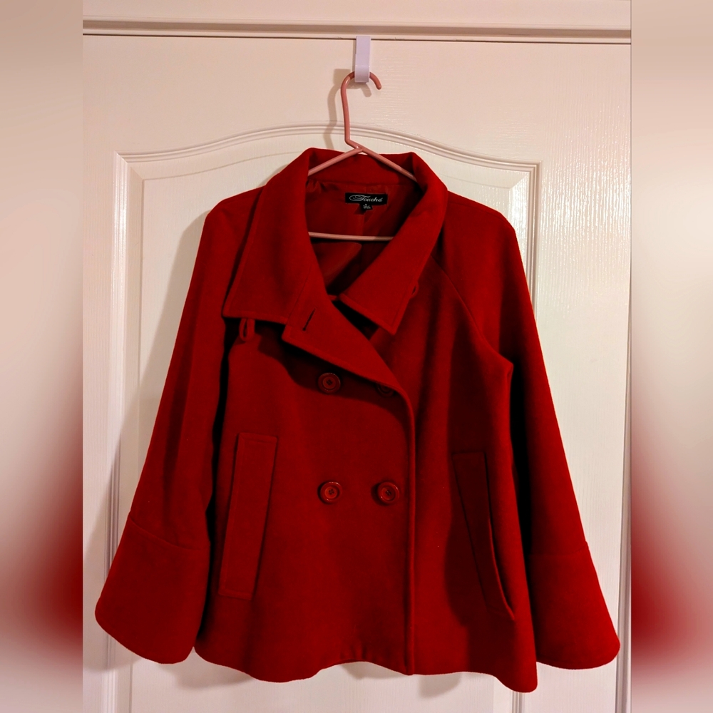 Touche Peacoat - Burnt Orange - 8